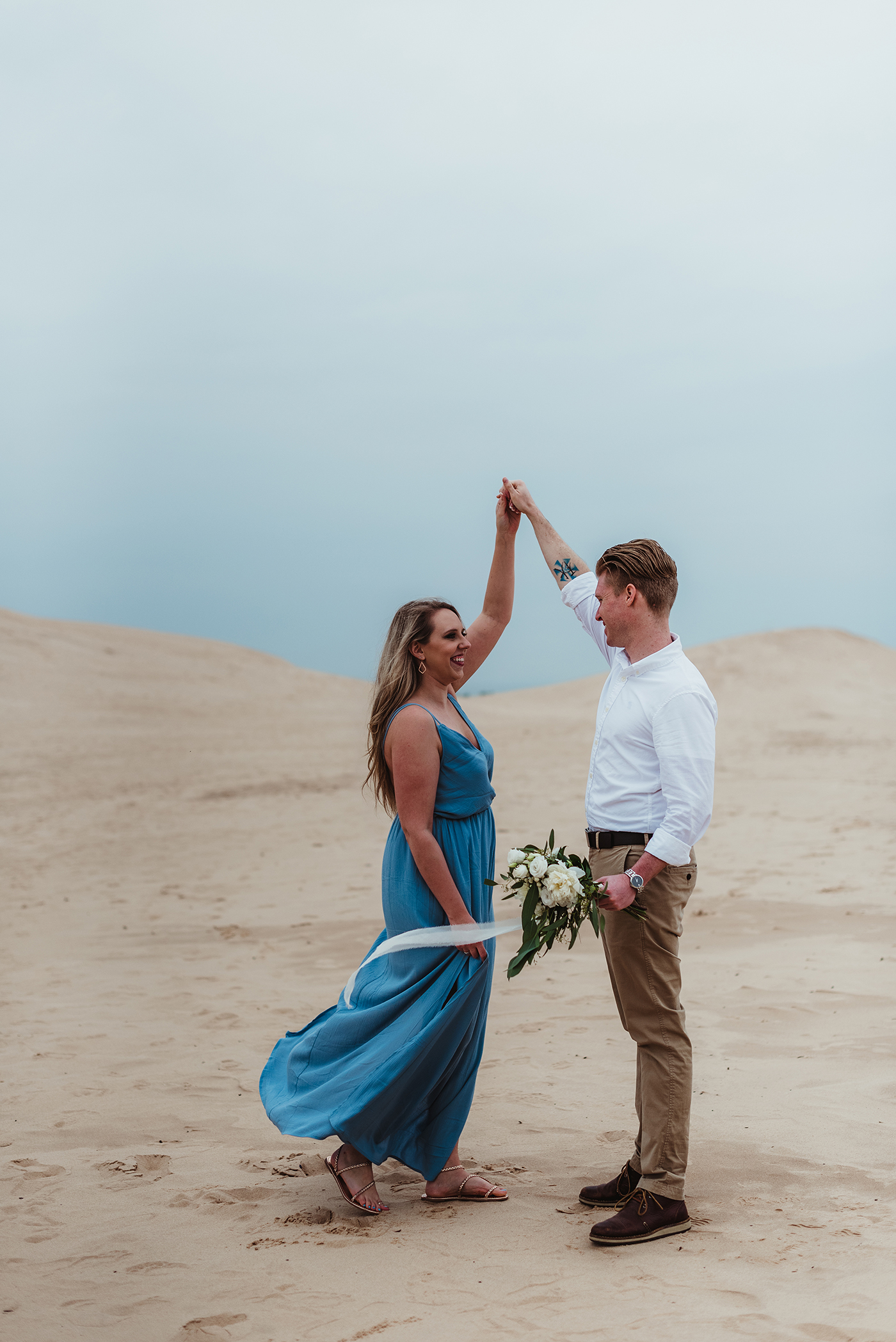 Something Blue Weddings Desert Inspired Engagement Session