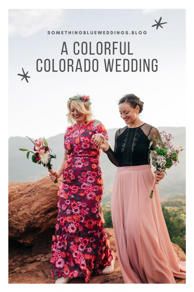 A Colorful Colorado Wedding Something Blue Weddings