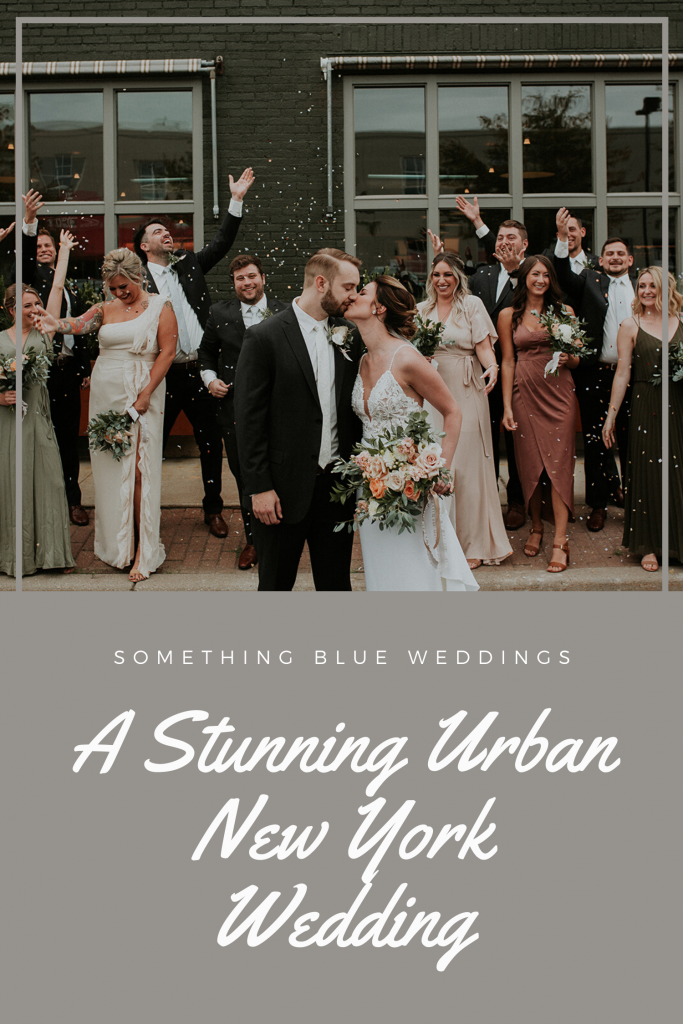 A Stunning Urban New York Wedding Something Blue Weddings