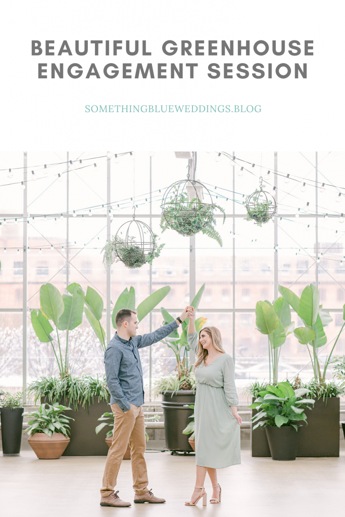 Beautiful Greenhouse Engagement Session Something Blue Weddings