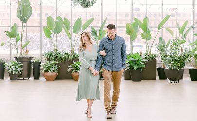 Beautiful Greenhouse Engagement Session Something Blue Weddings