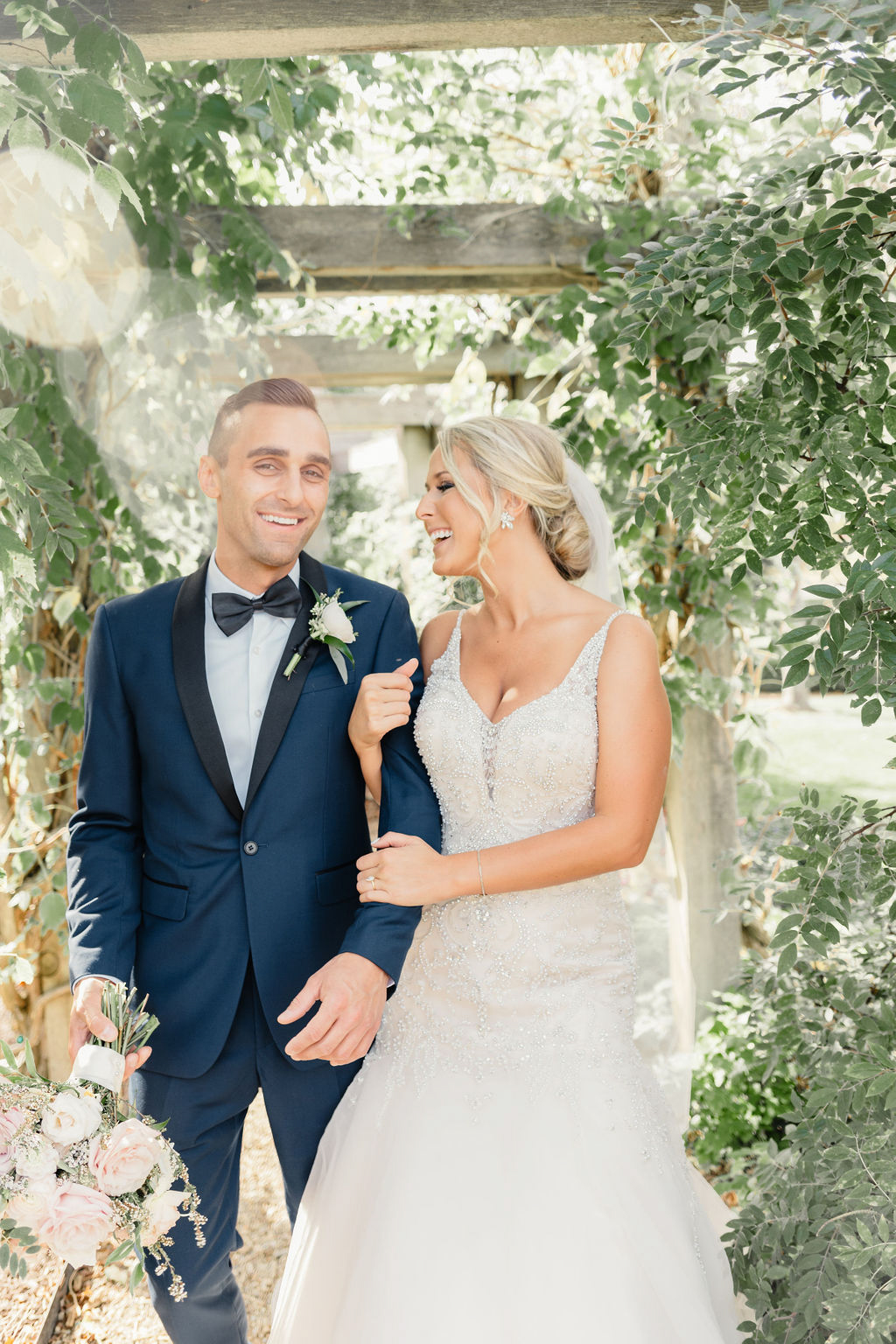 This beautiful Ohio wedding is a like a dream! We love the beautiful pink touches, gorgeous flowers, soft light, and contagious smiles from this adorable couple. If you're leaning towards a blush wedding of your own, you need to check this one out! This couple knows how to plan an amazing wedding! 