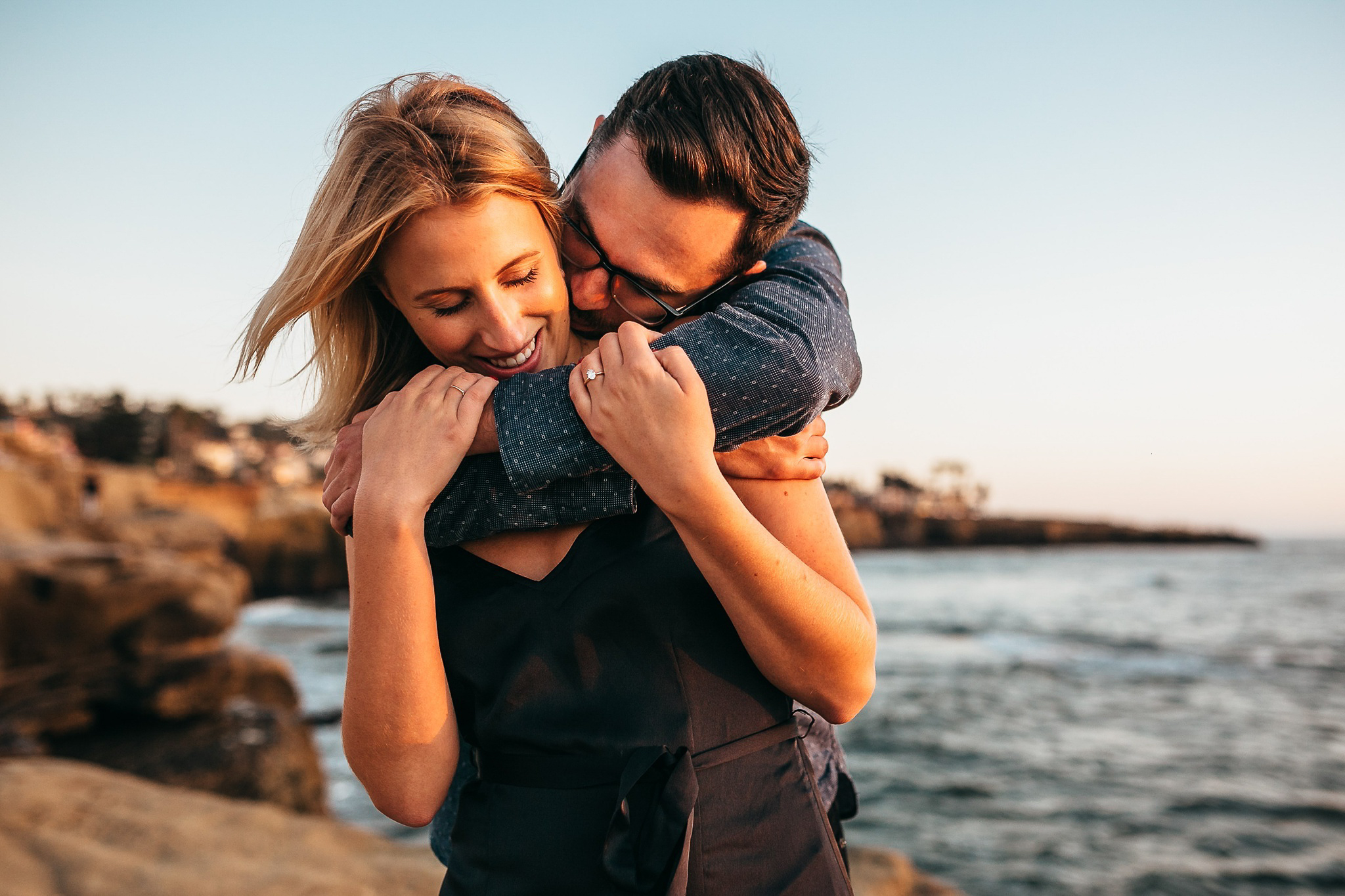 Something Blue Weddings Surprise Cliffside Proposal