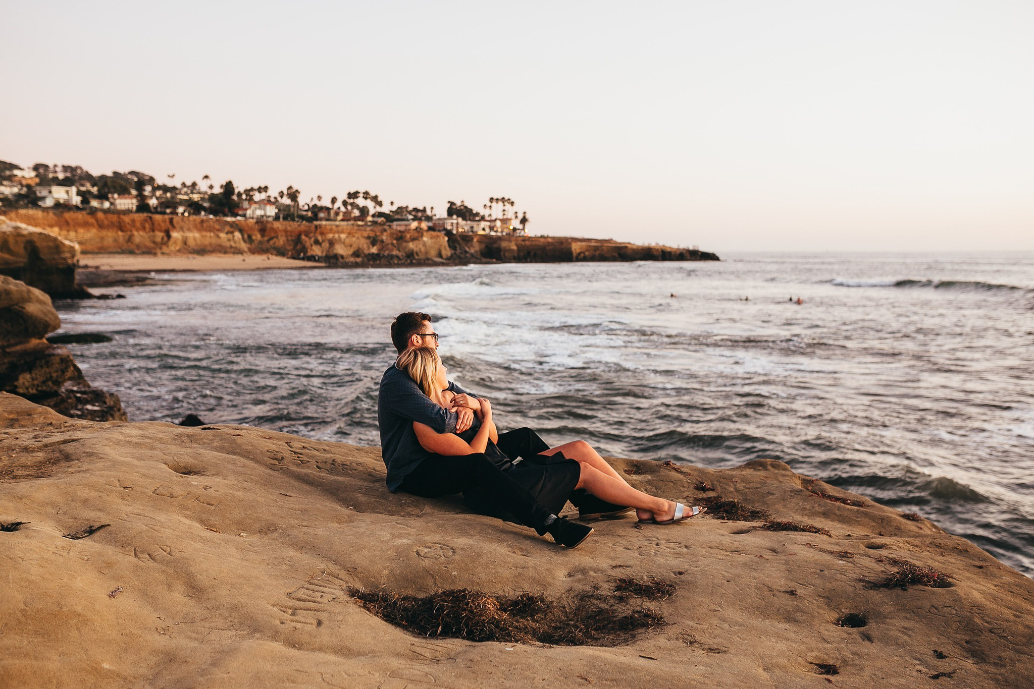 Something Blue Weddings Surprise Cliffside Proposal