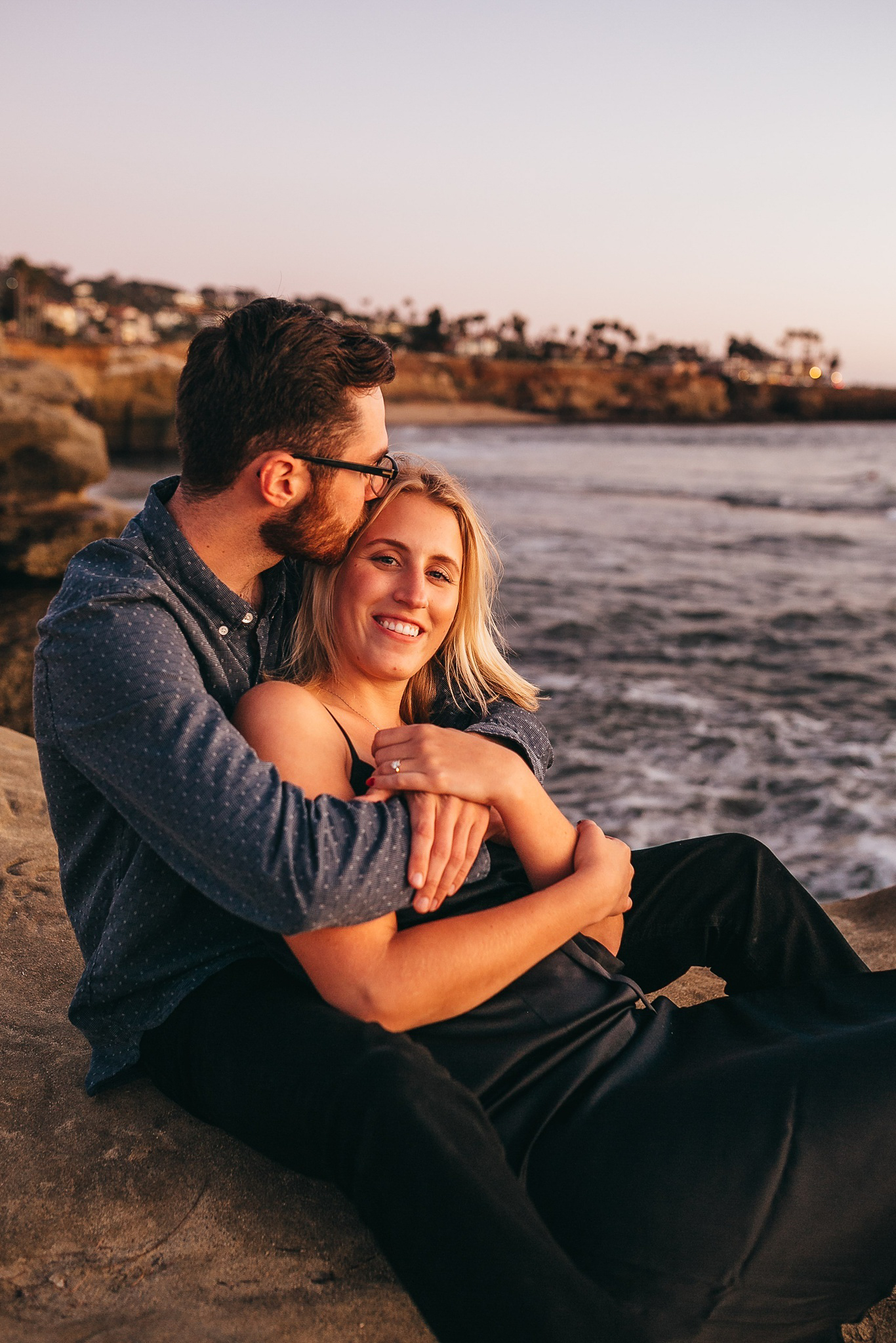 Something Blue Weddings Surprise Cliffside Proposal