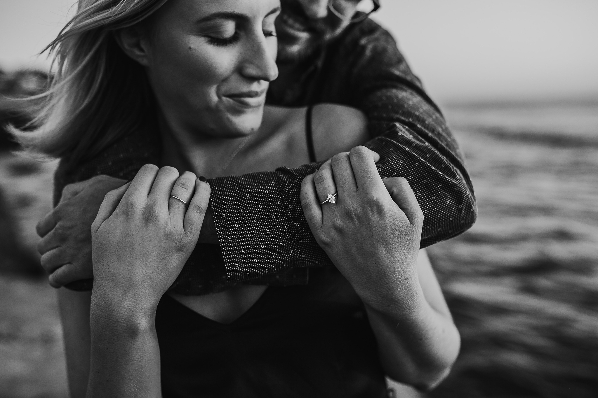 Something Blue Weddings Surprise Cliffside Proposal