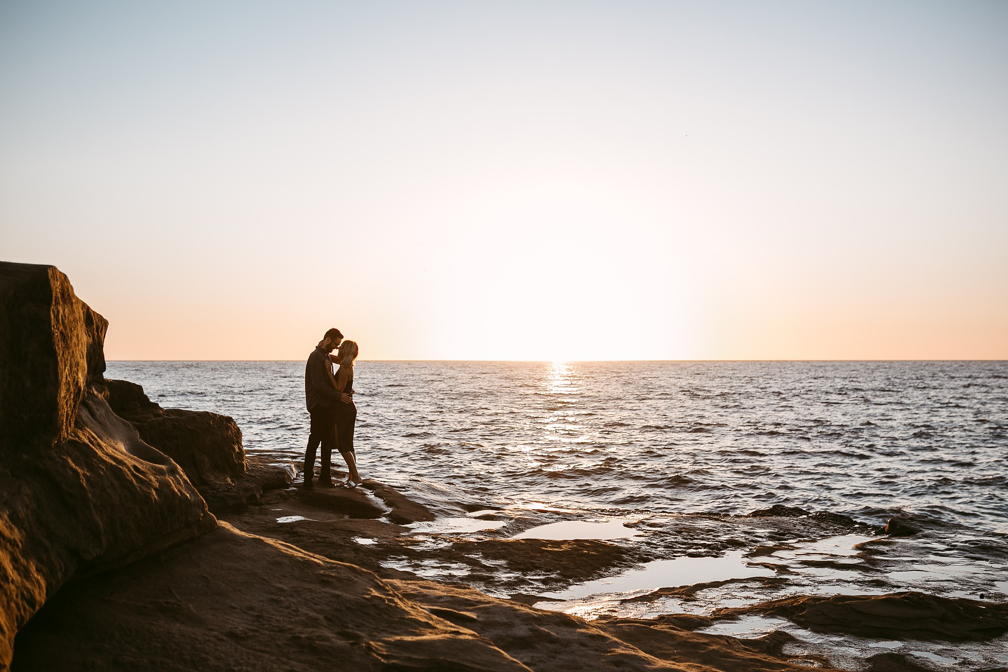 Something Blue Weddings Surprise Cliffside Proposal