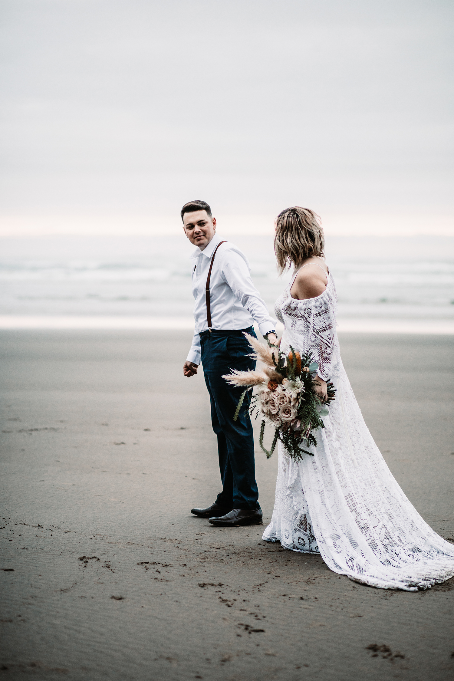 A Romantic Oregon Coast Styled Elopement Something Blue Weddings
