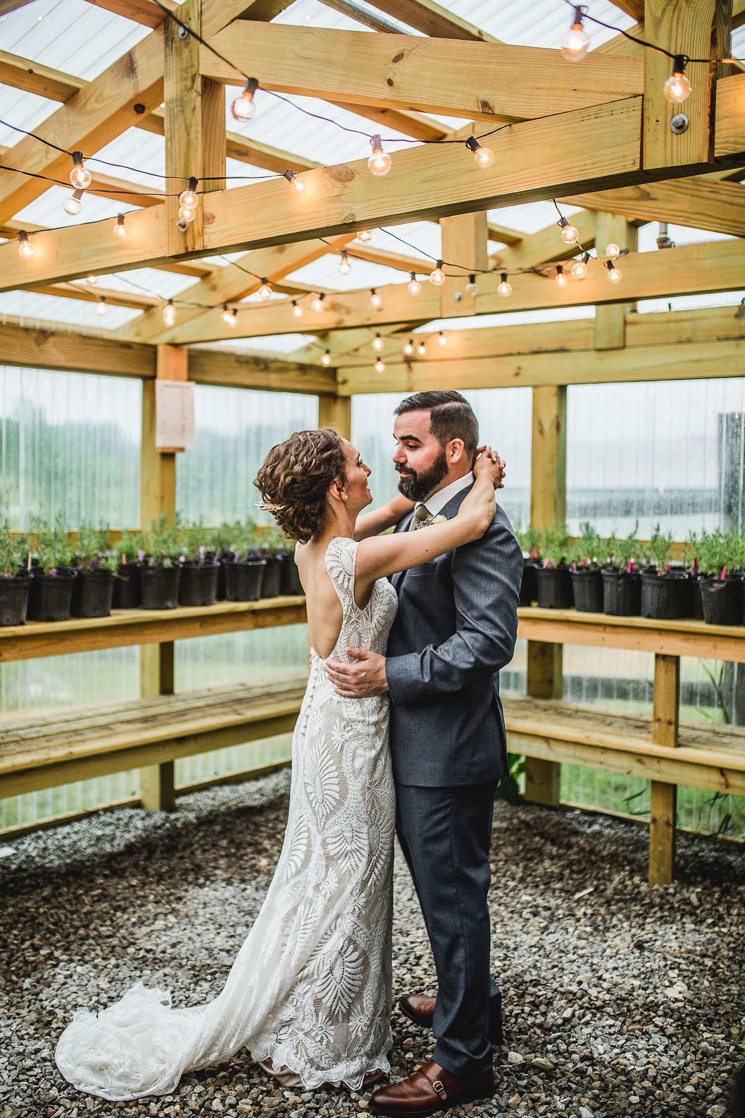 Colorful Michigan Lavender Farm Wedding Something Blue Weddings