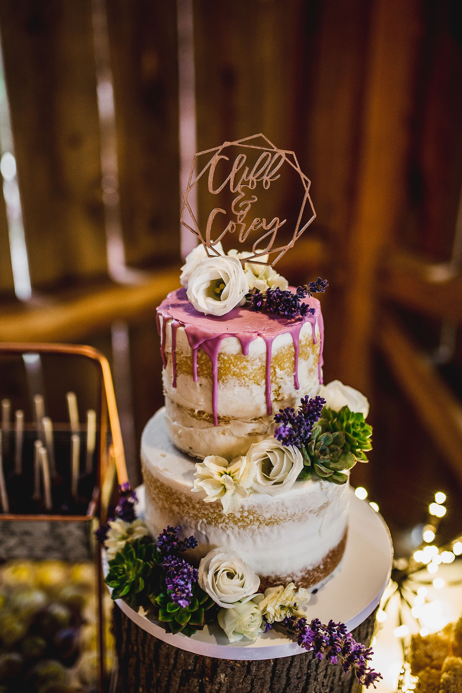 Colorful Michigan Lavender Farm Wedding Something Blue Weddings