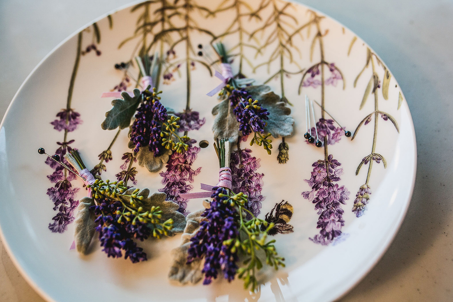 Colorful Michigan Lavender Farm Wedding Something Blue Weddings