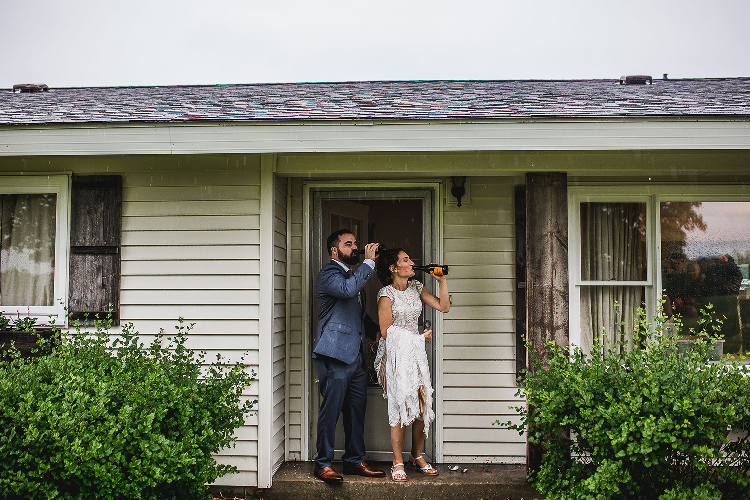 Colorful Michigan Lavender Farm Wedding Something Blue Weddings