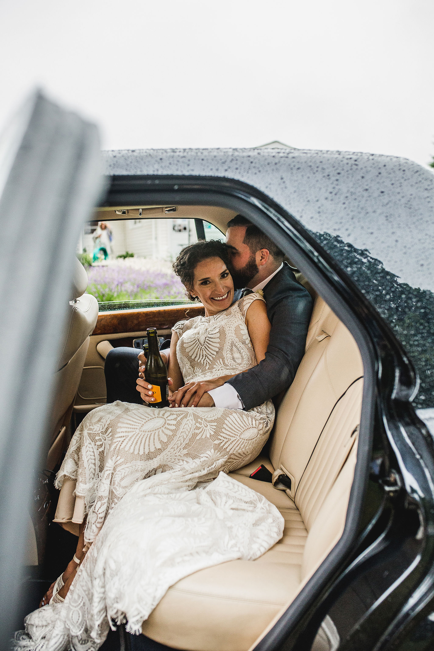 Colorful Michigan Lavender Farm Wedding Something Blue Weddings