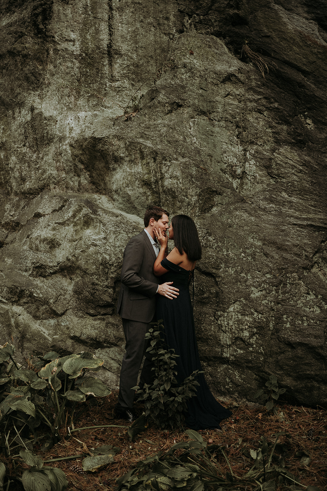 Fort Tryon Park New York Engagement Session Something Blue Wedding
