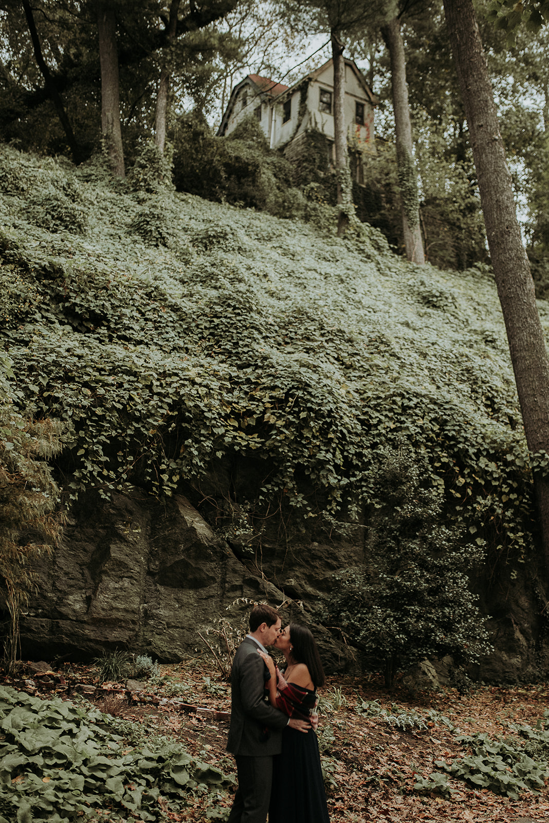 Fort Tryon Park New York Engagement Session Something Blue Wedding