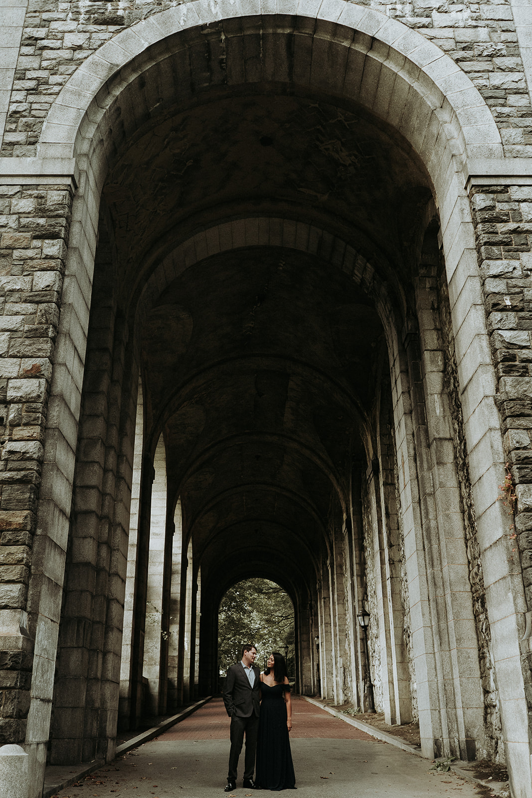 Fort Tryon Park New York Engagement Session Something Blue Wedding