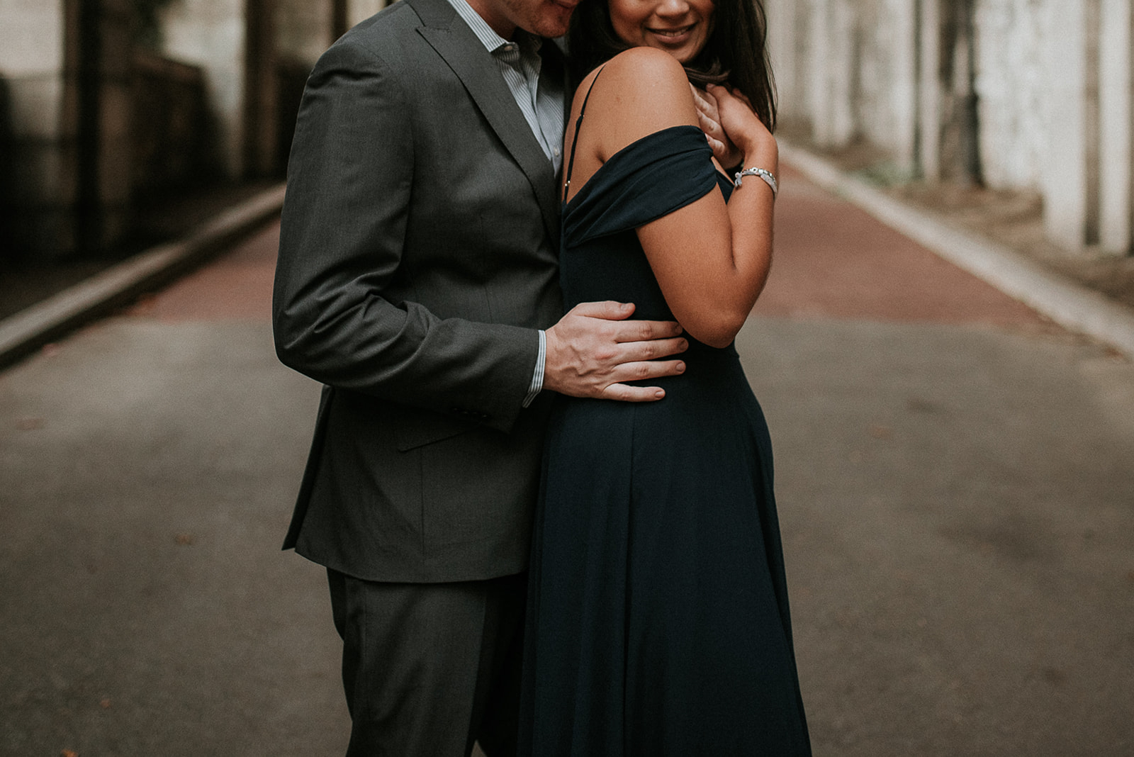 Fort Tryon Park New York Engagement Session Something Blue Wedding