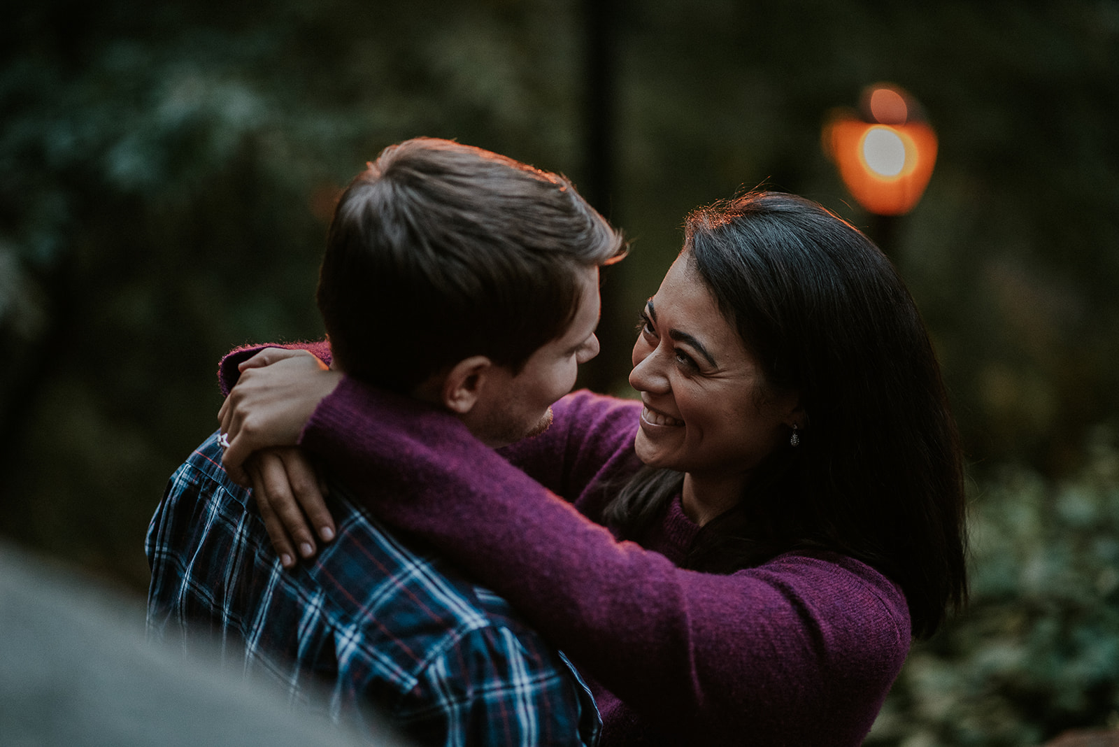 Fort Tryon Park New York Engagement Session Something Blue Wedding