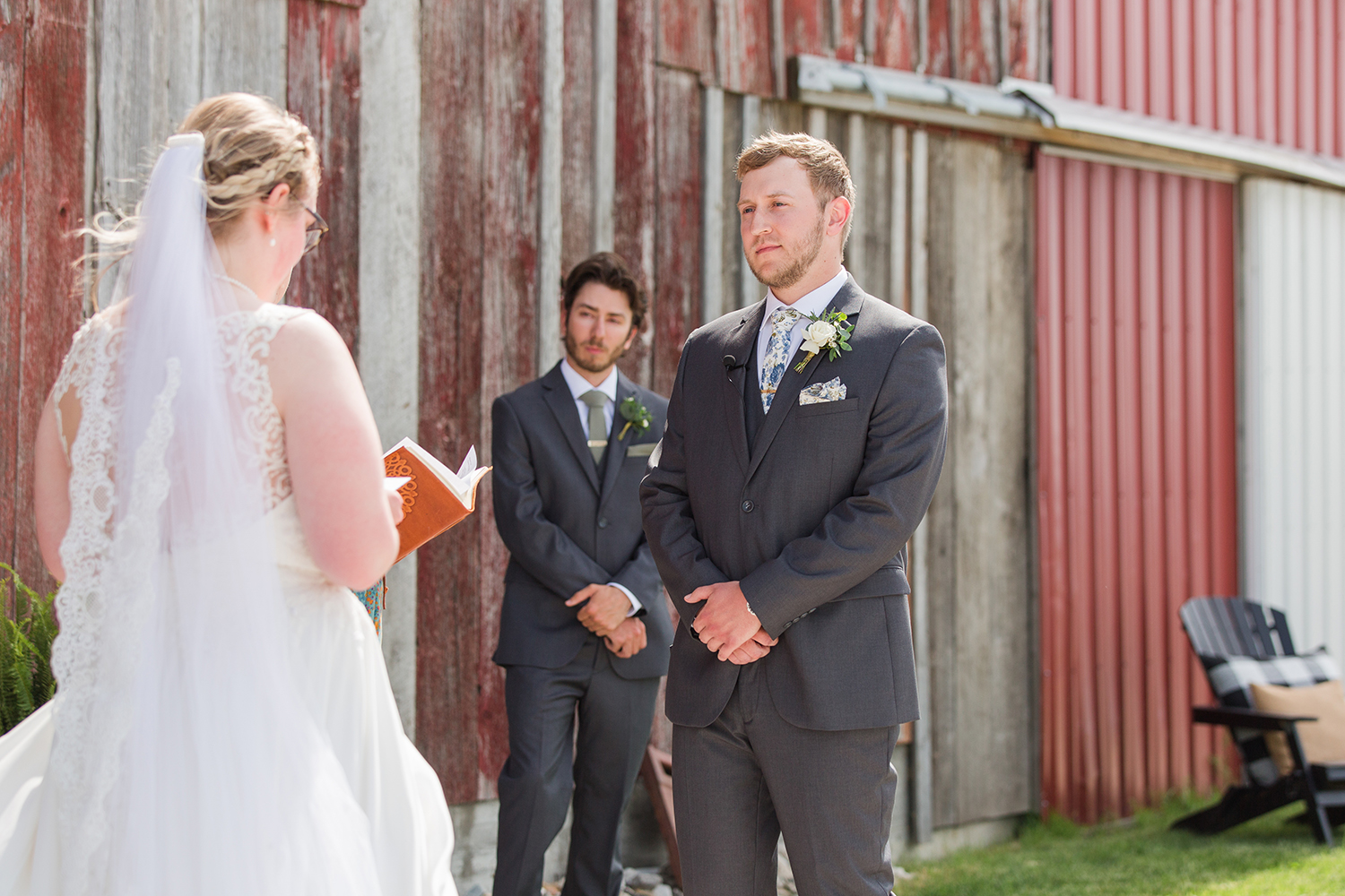 Intimate Michigan Barn Wedding The Red Shed Something Blue Weddings Blog