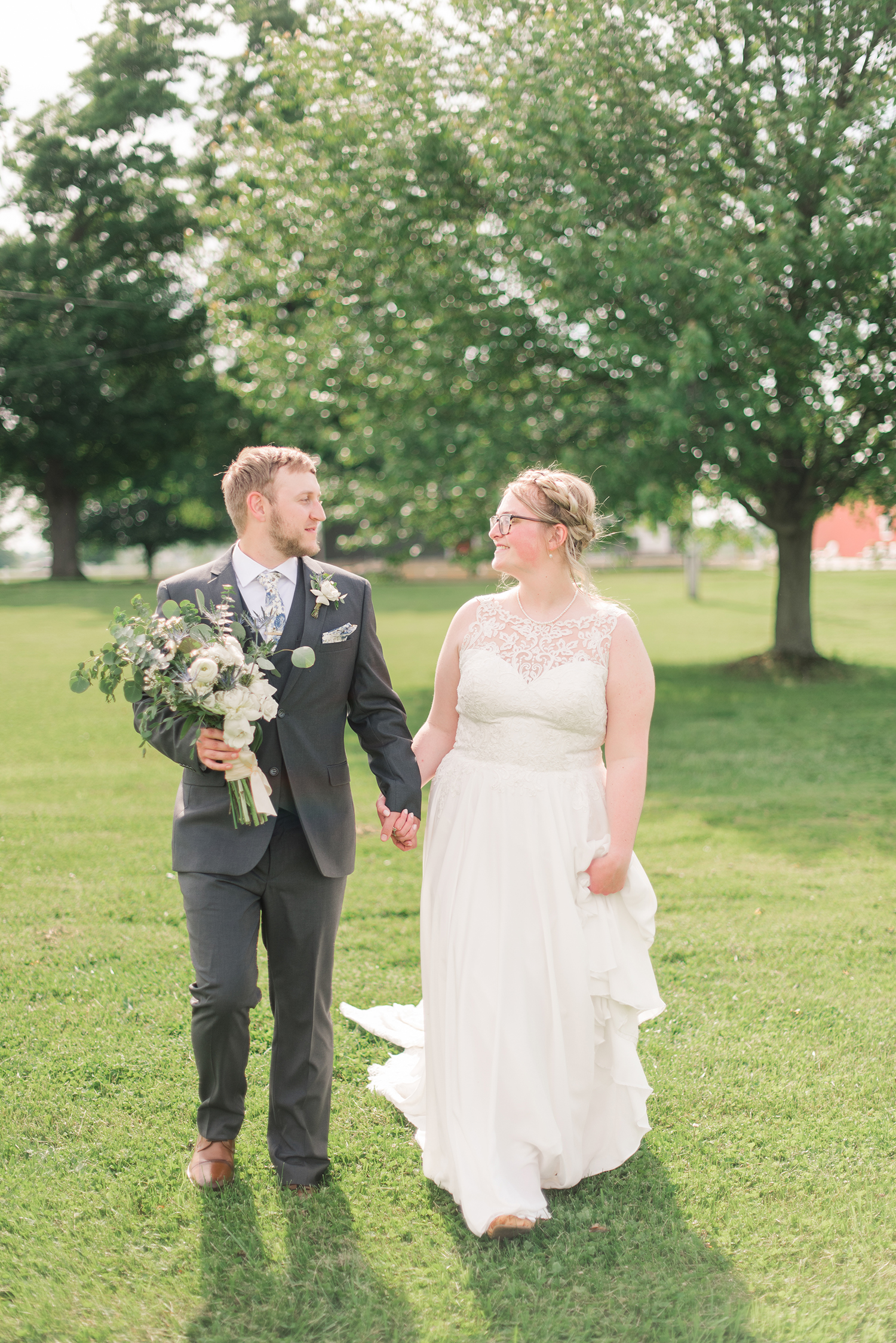 This beautiful Michigan barn wedding is everything you could want in an intimate spring celebration. If you're planning a small wedding, this one is sure to inspire you!