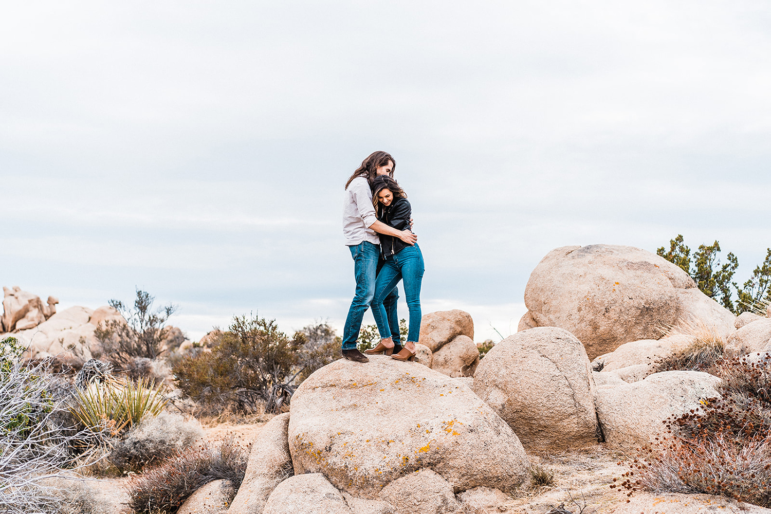 Joshua Tree Lifestyle Engagement Session The Combs Creative Something Blue Weddings Blog