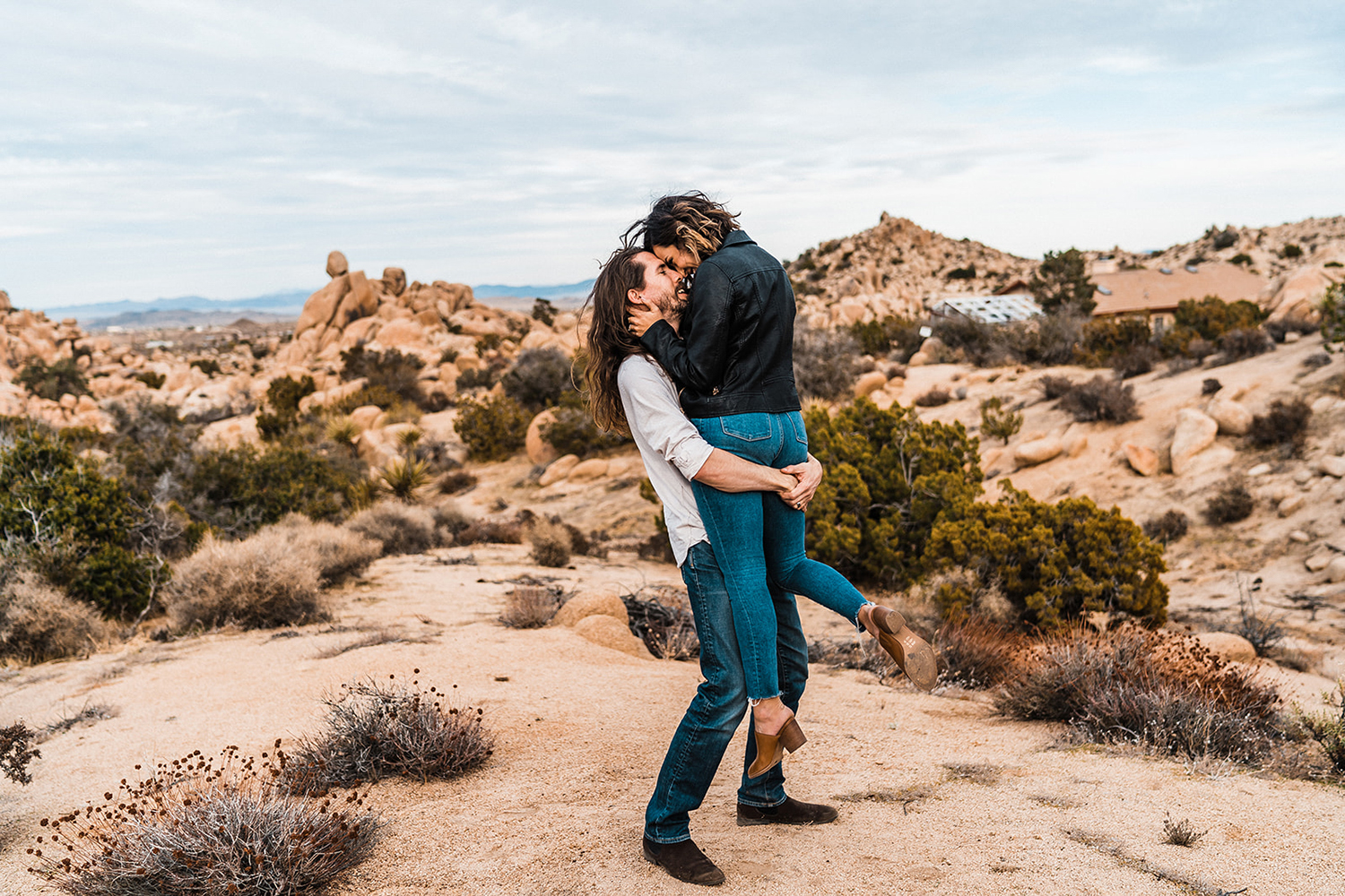 Joshua Tree Lifestyle Engagement Session The Combs Creative Something Blue Weddings Blog