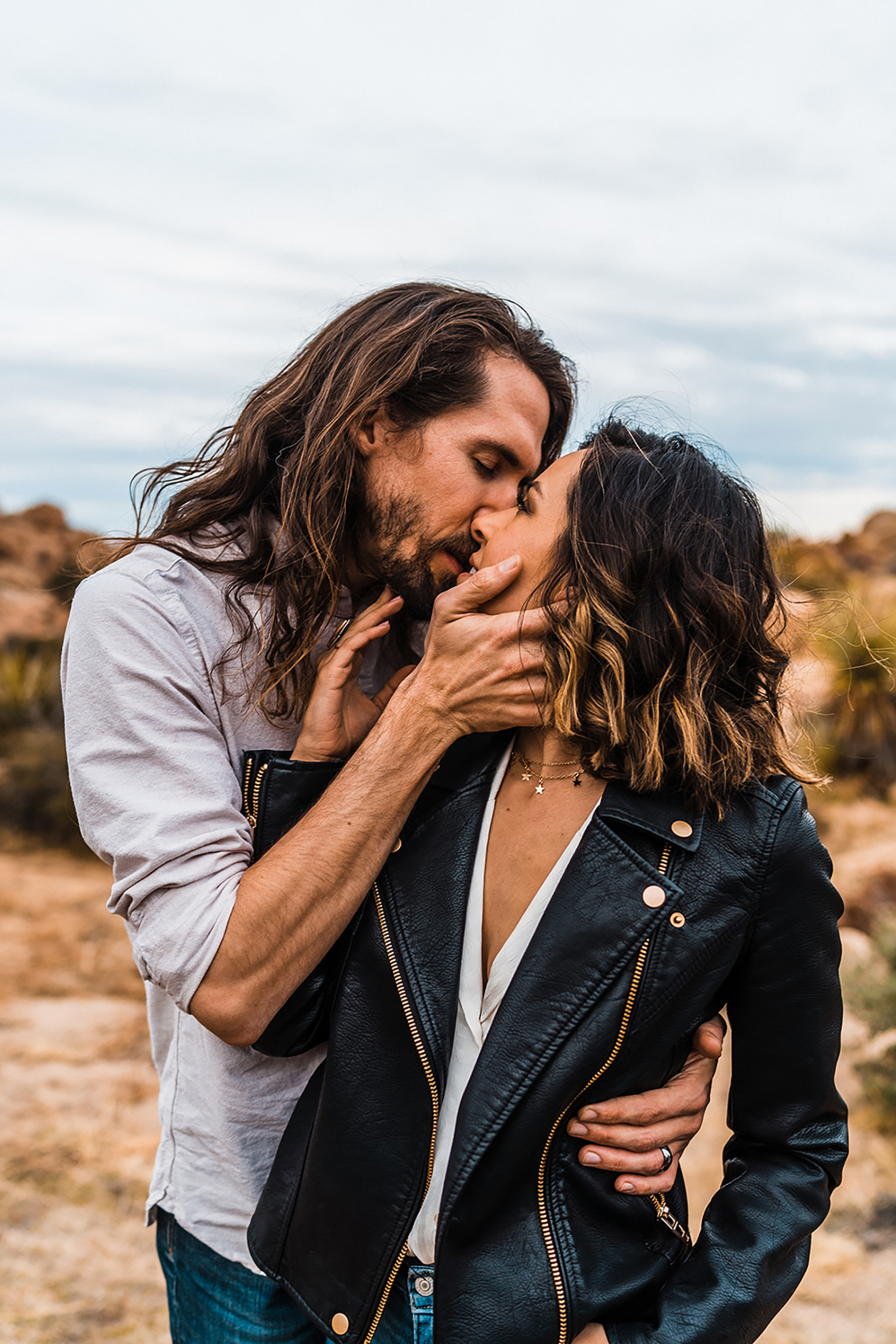 Joshua Tree Lifestyle Engagement Session The Combs Creative Something Blue Weddings Blog