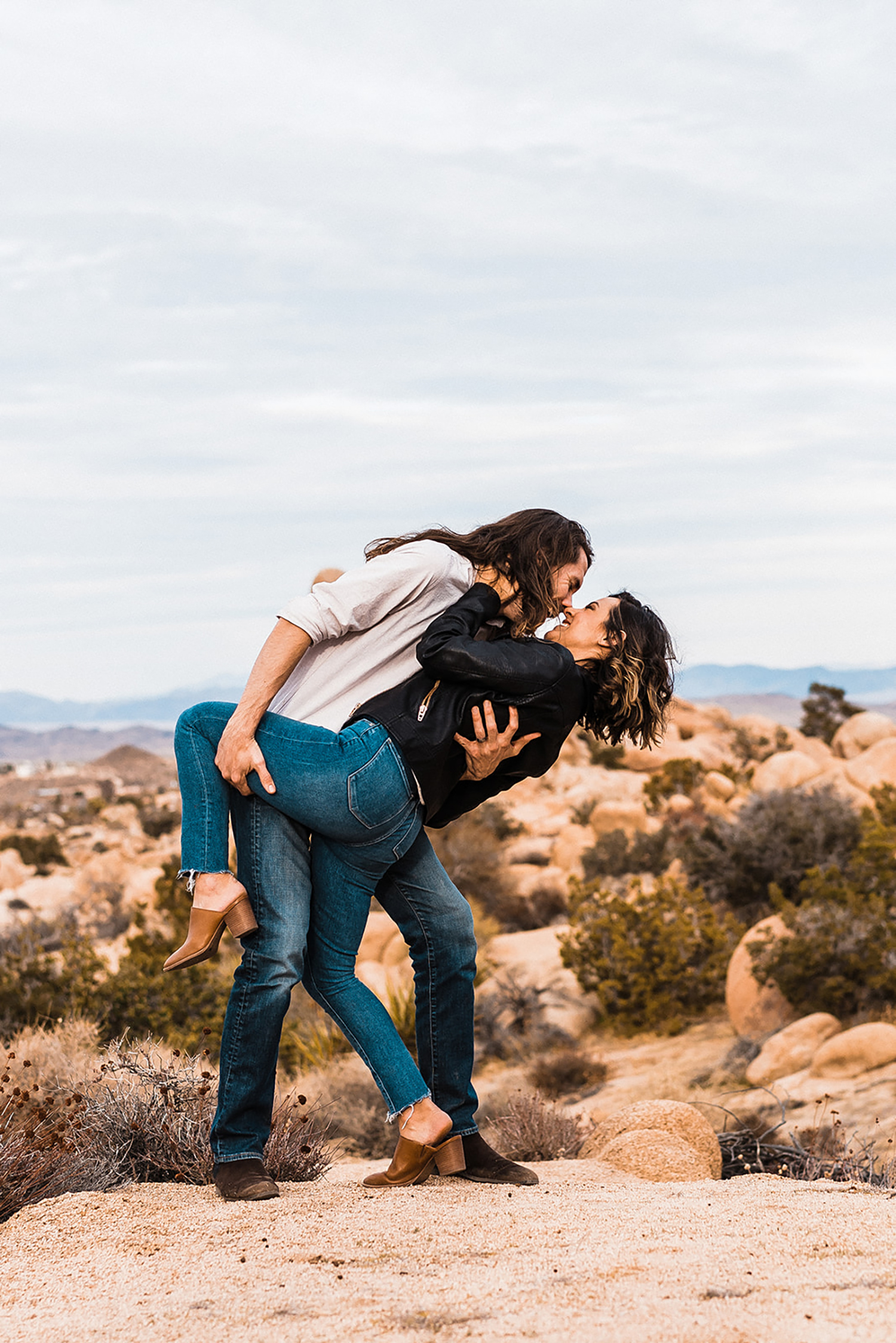 Joshua Tree Lifestyle Engagement Session The Combs Creative Something Blue Weddings Blog