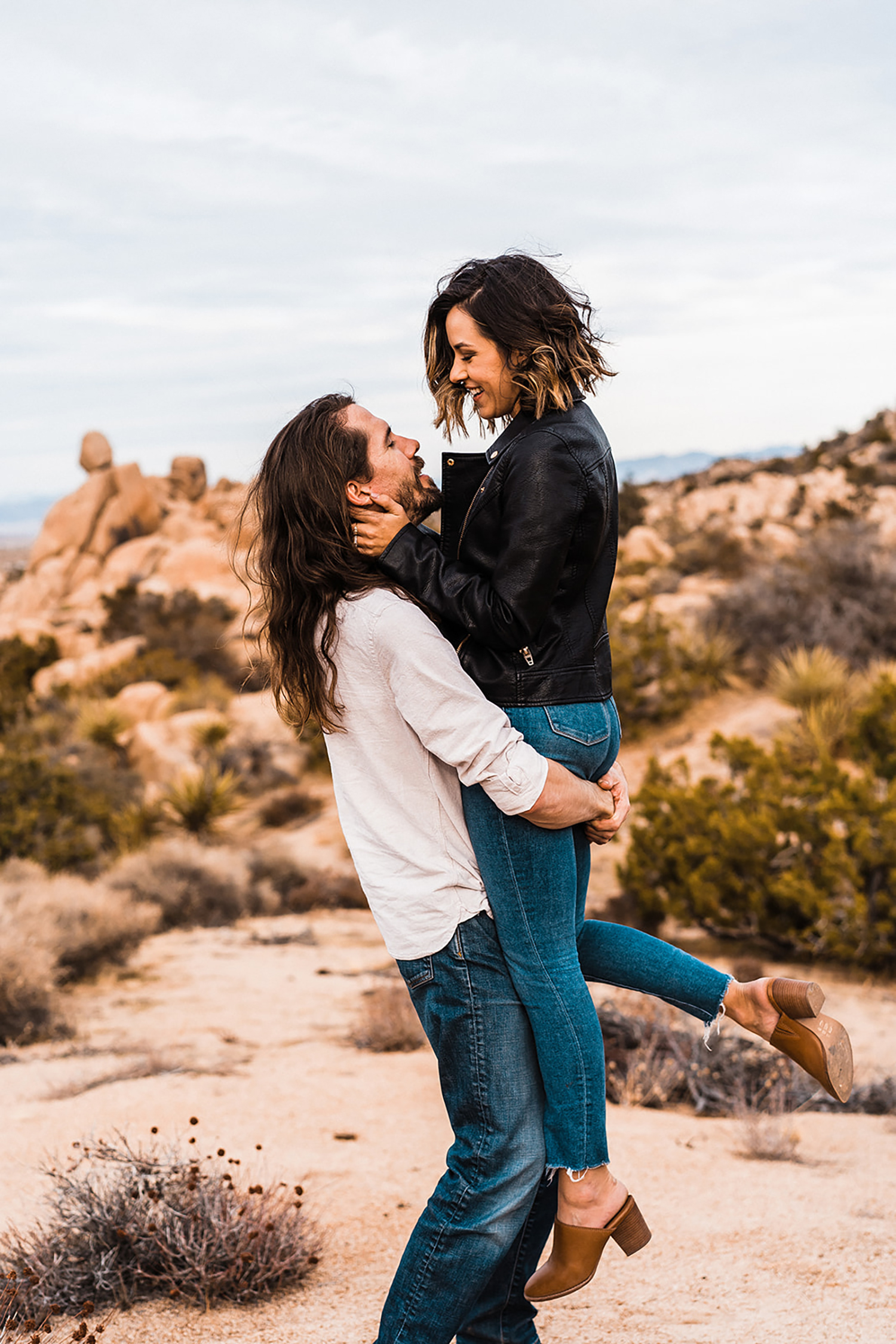 Joshua Tree Lifestyle Engagement Session The Combs Creative Something Blue Weddings Blog