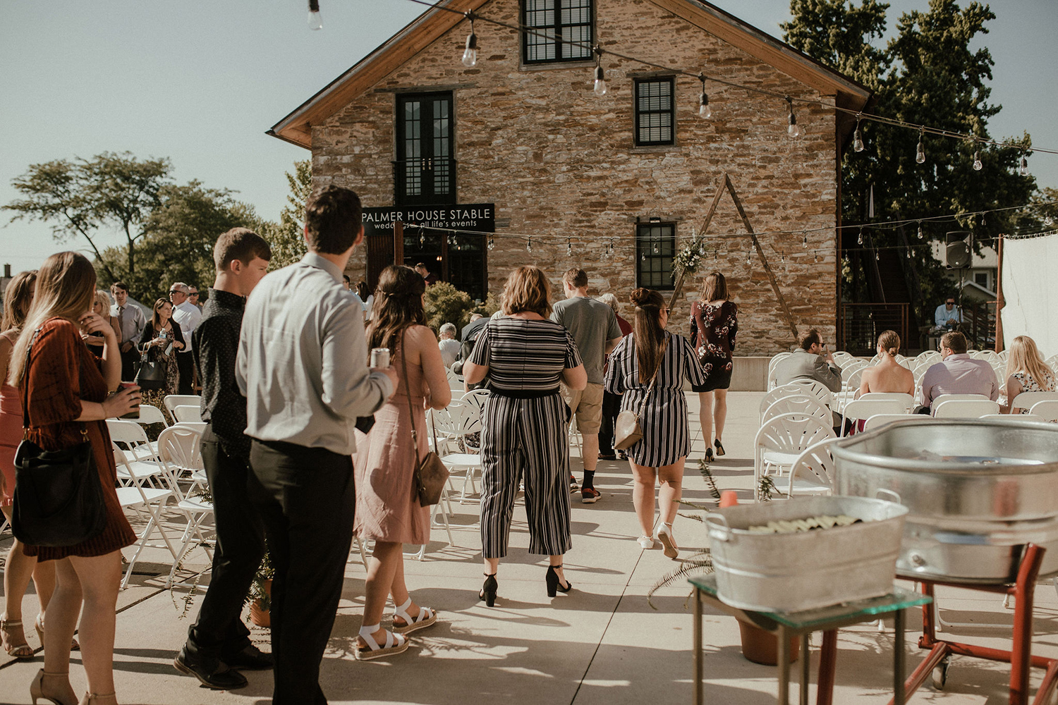 Modern Minimalist Urban Wedding Something Blue Weddings