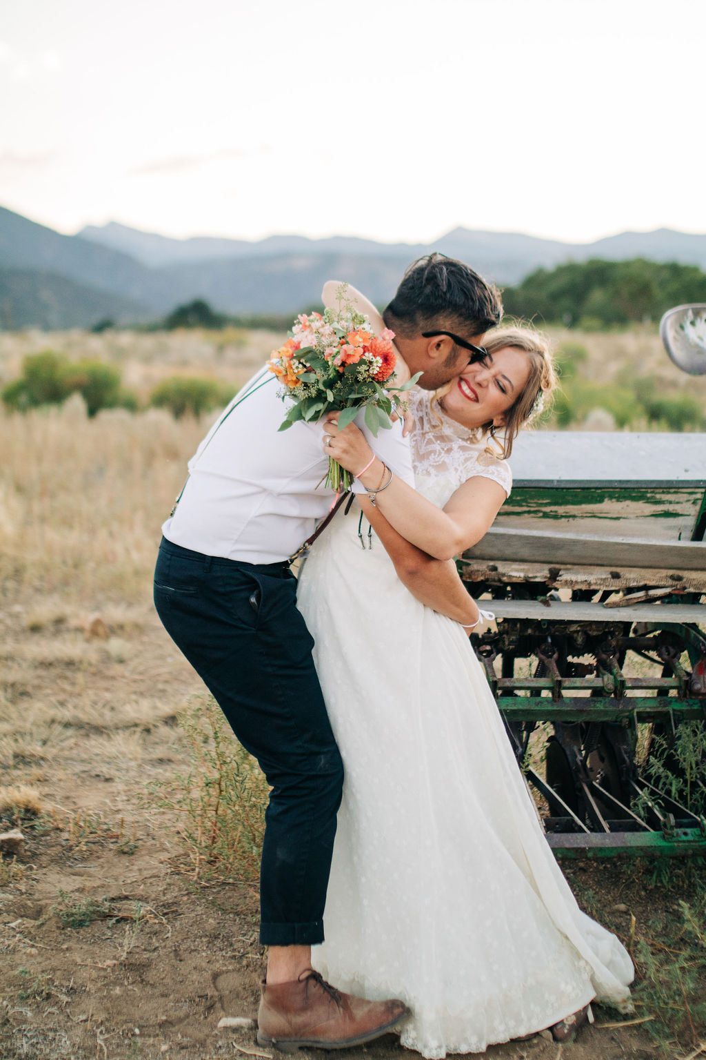 A Colorado Ranch Wedding With Boho Western Vibes | Something Blue Weddings
