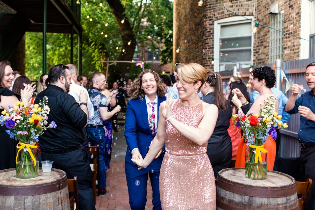 Firehouse Chicago LGBTQ+ Wedding Something Blue Weddings