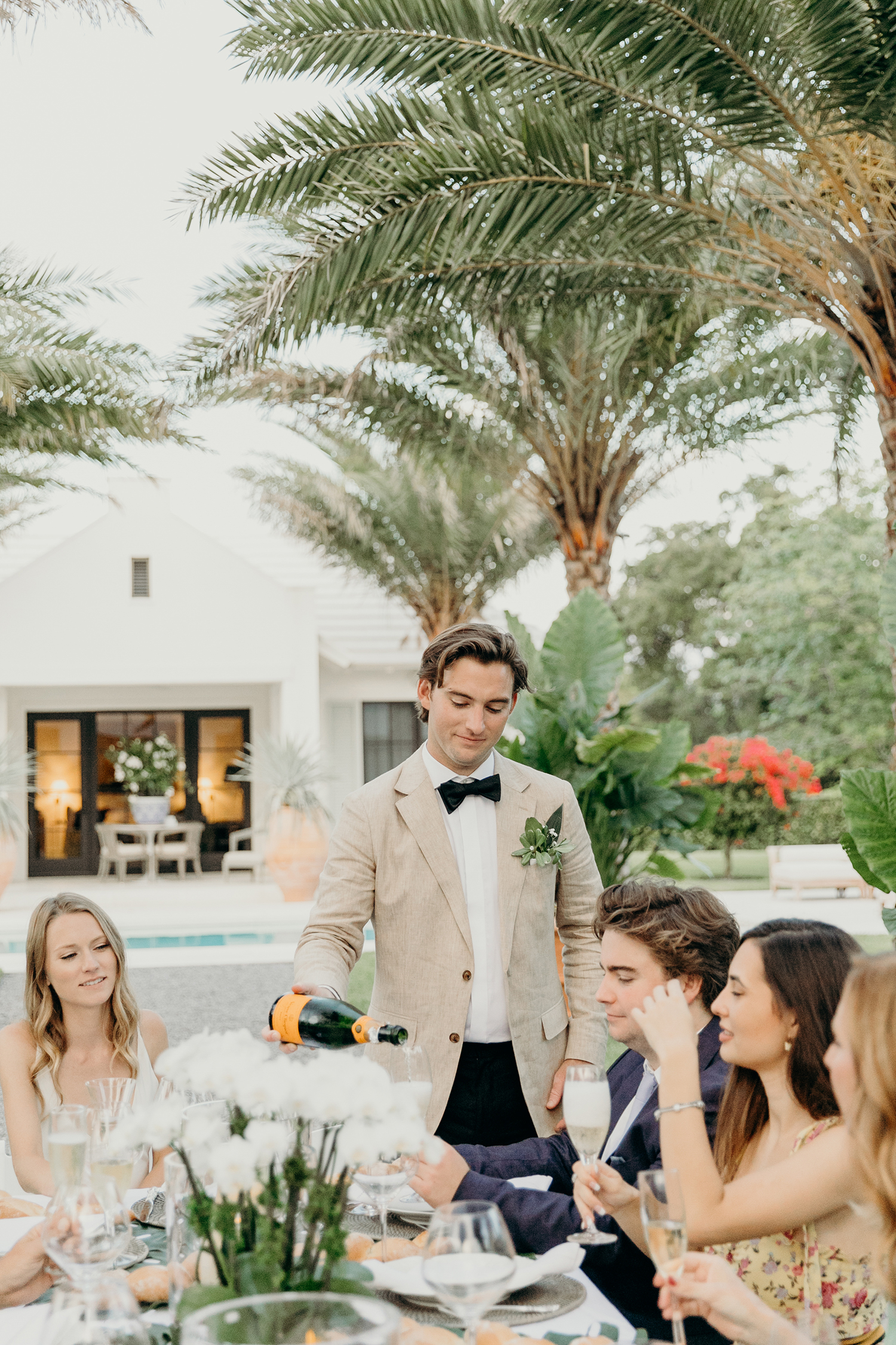 A Palm Beach Backyard Elopement | Something Blue Weddings