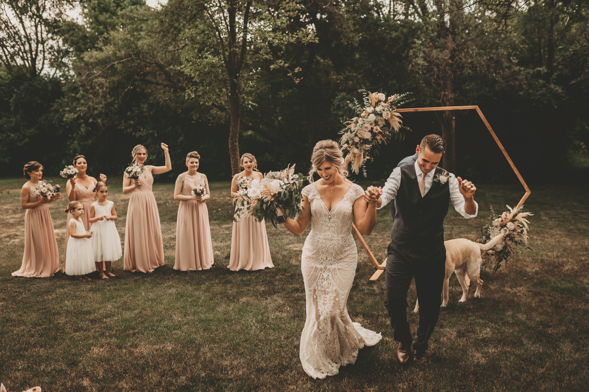 A Gorgeous DIY Backyard Wedding Kayla Renee Photography Something Blue Weddings