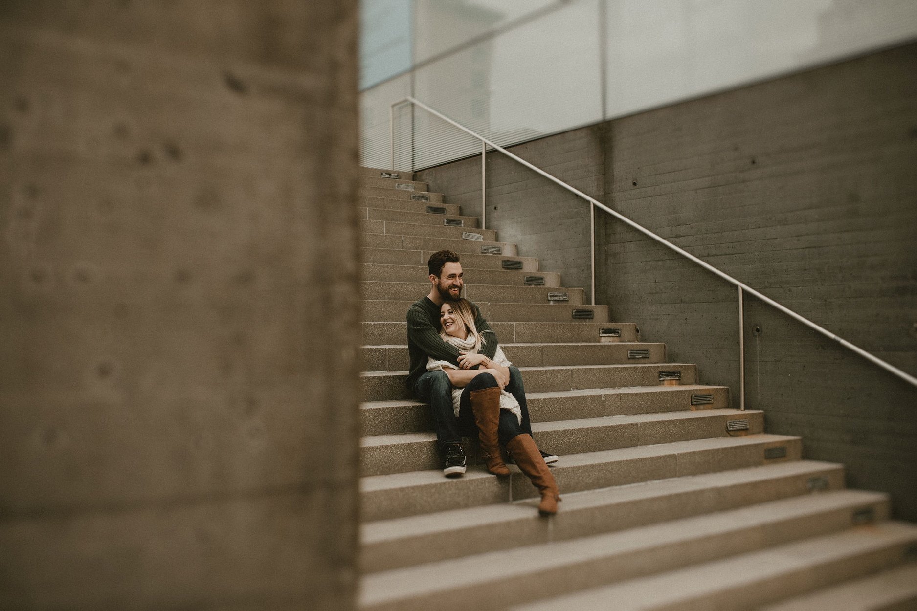 Davenport Iowa Fall Autumn Engagement Session Amelia Charleen Photo Something Blue Weddings Blog