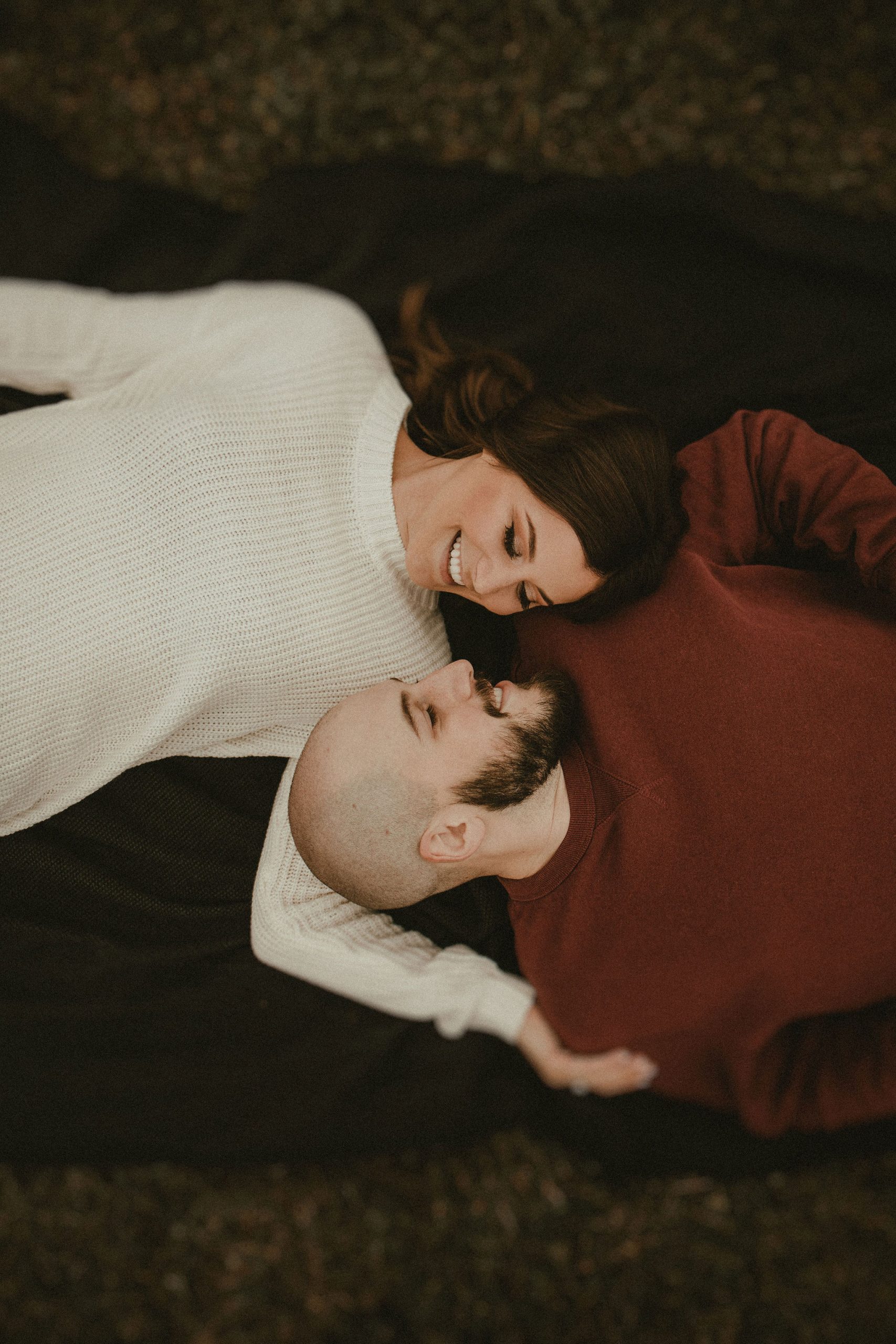 Fall Engagement Session Amelia Charleen Photo Something Blue Weddigns