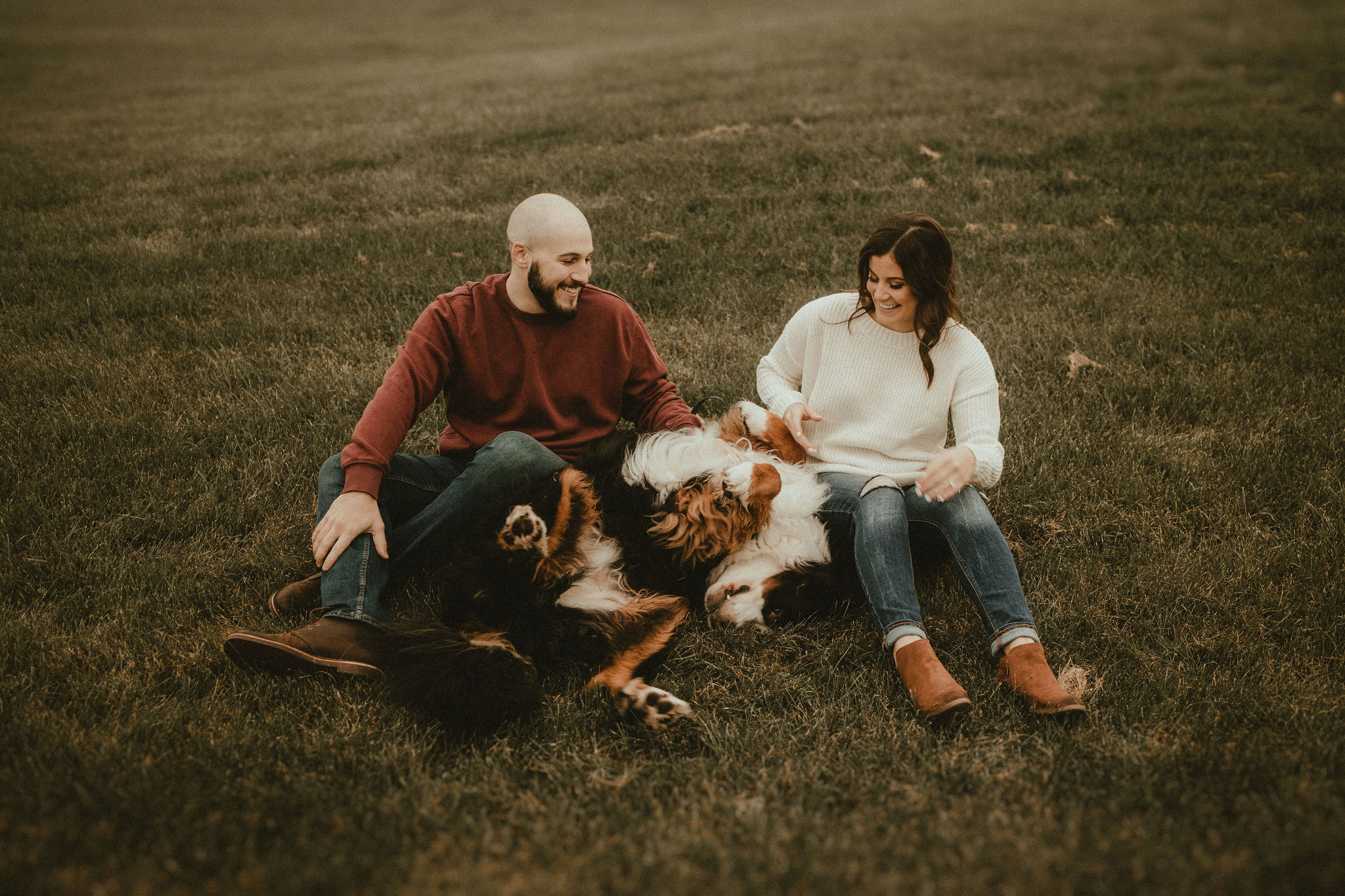 Fall Engagement Session Amelia Charleen Photo Something Blue Weddigns