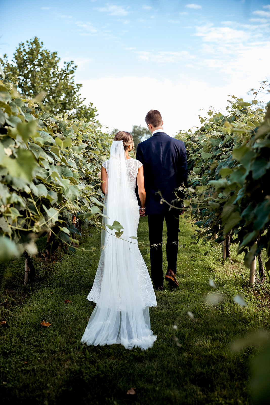 Illinois Lavender Crest Winery Wedding Something Blue Weddings Blog