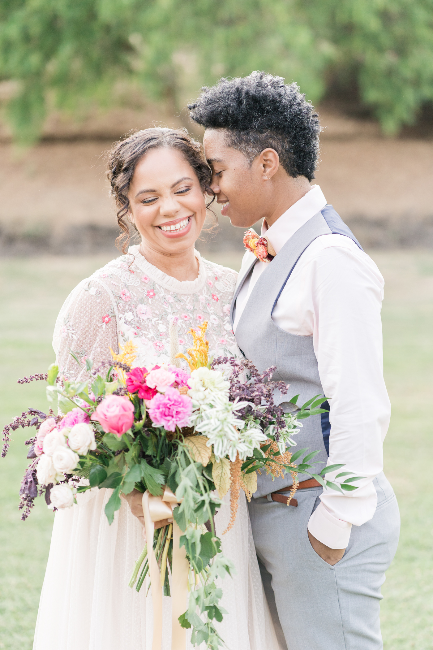 LGBTQ+ Colorful Micro Wedding Inspiration