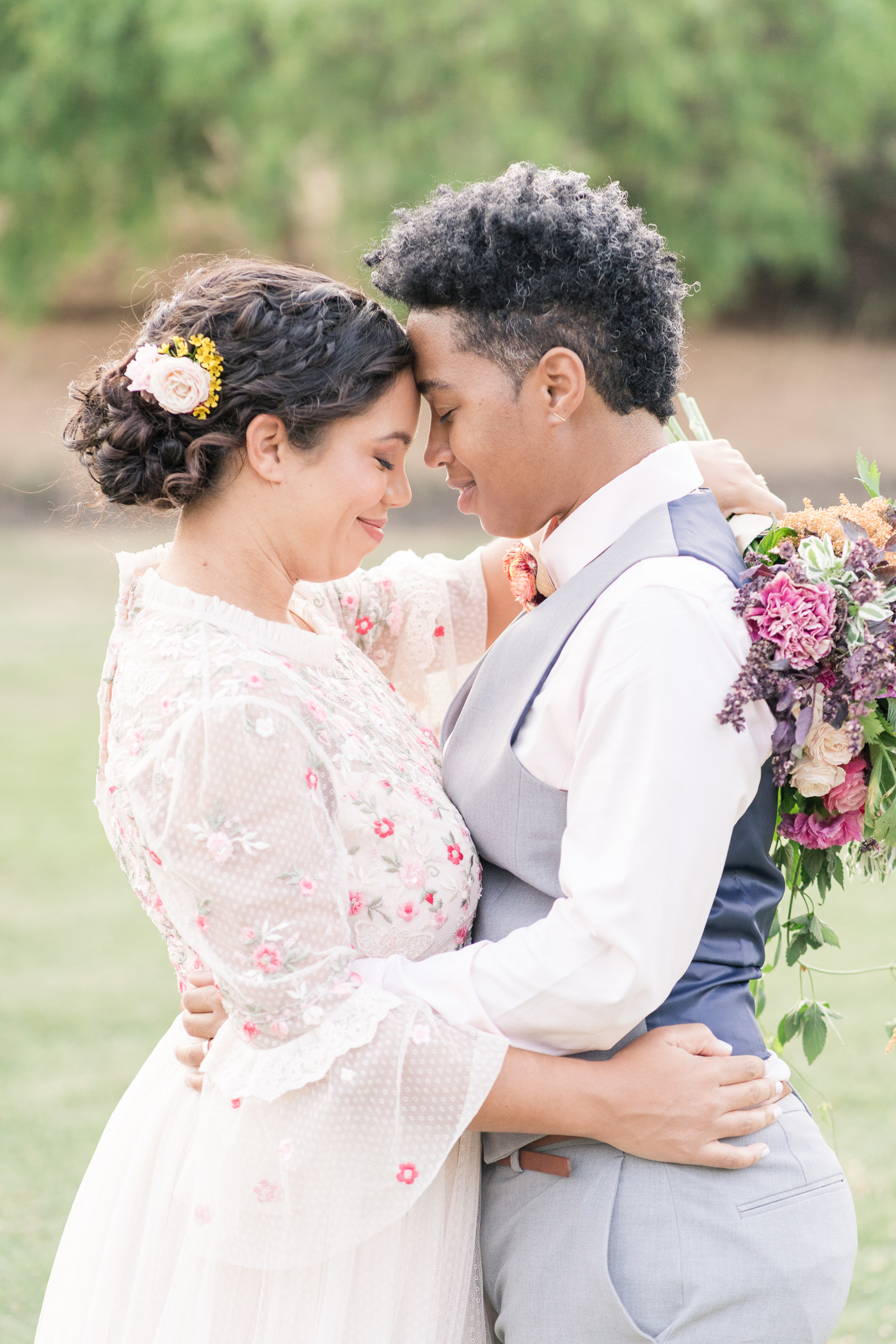 LGBTQ+ Colorful Micro Wedding Inspiration